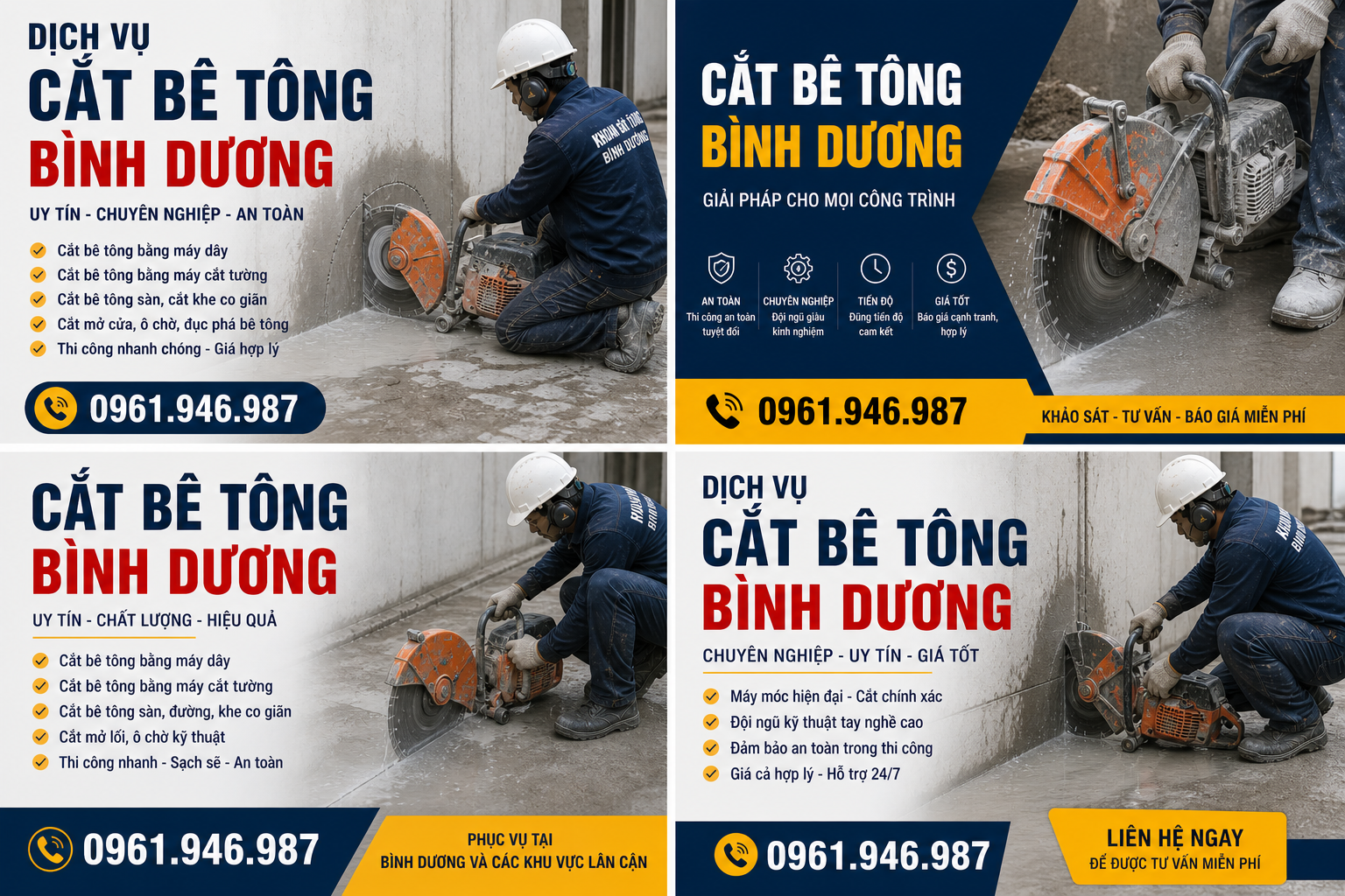 Cắt Bê Tông Bình Dương