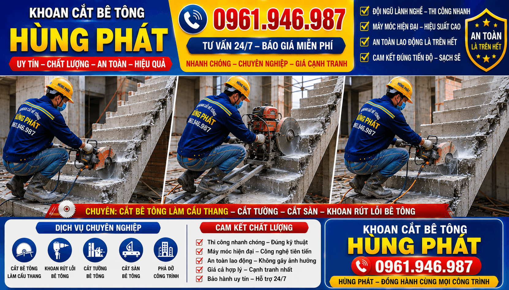 Cắt Bê Tông Tại Quận 1