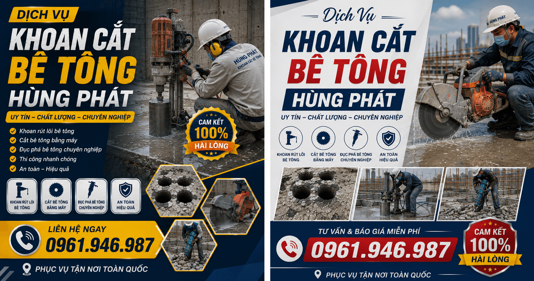 Cắt Cọc Bê Tông Ly Tâm Tại TPHCM Uy Tín