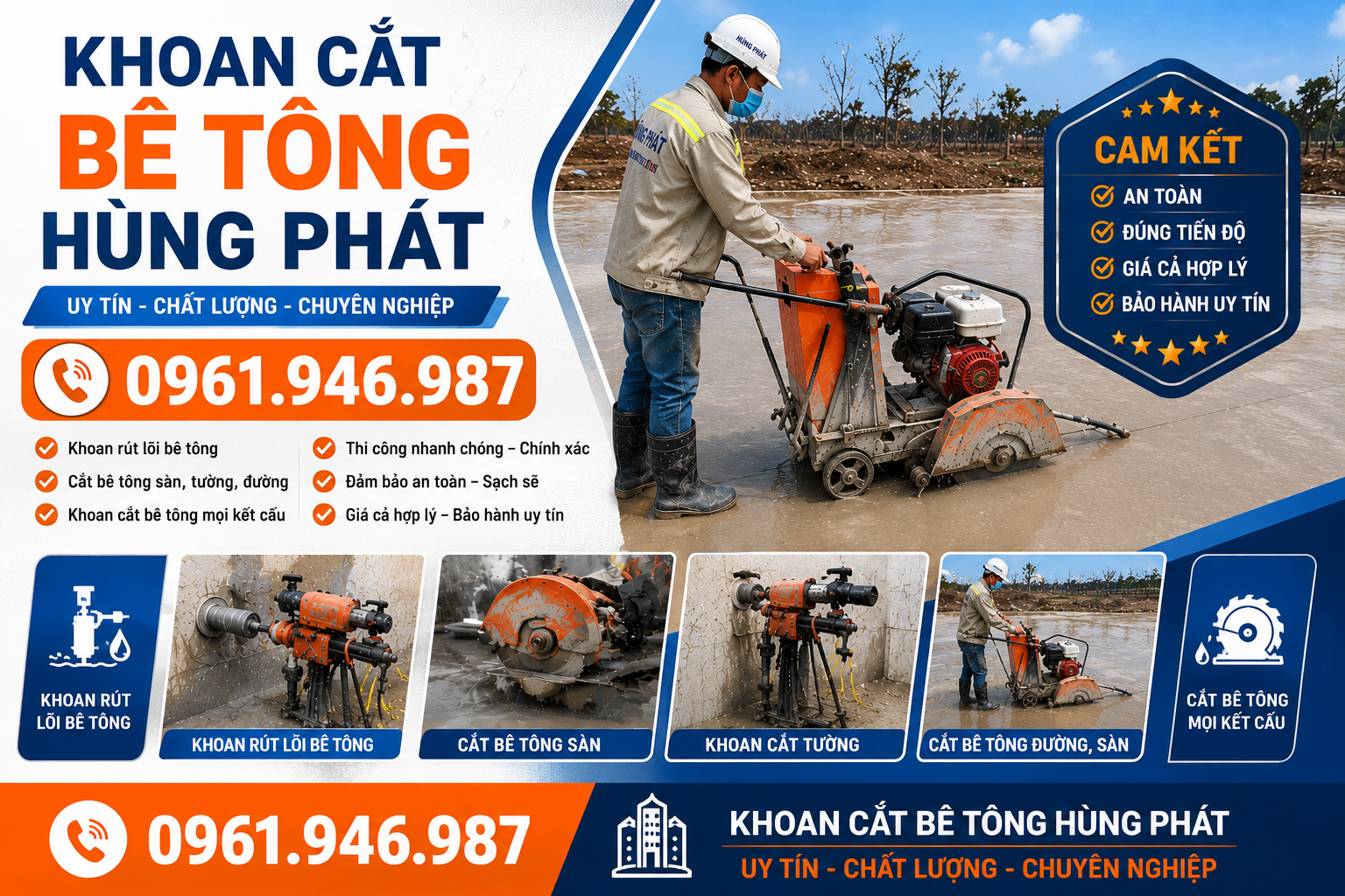 Cắt Đục Đi Đường Ống Nước HCM