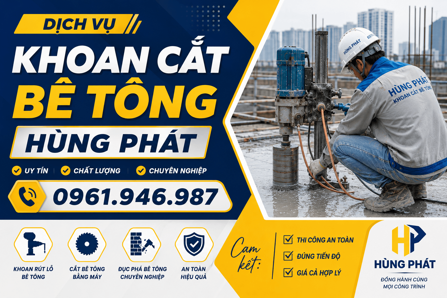 Cắt Sàn Bê Tông TPHCM