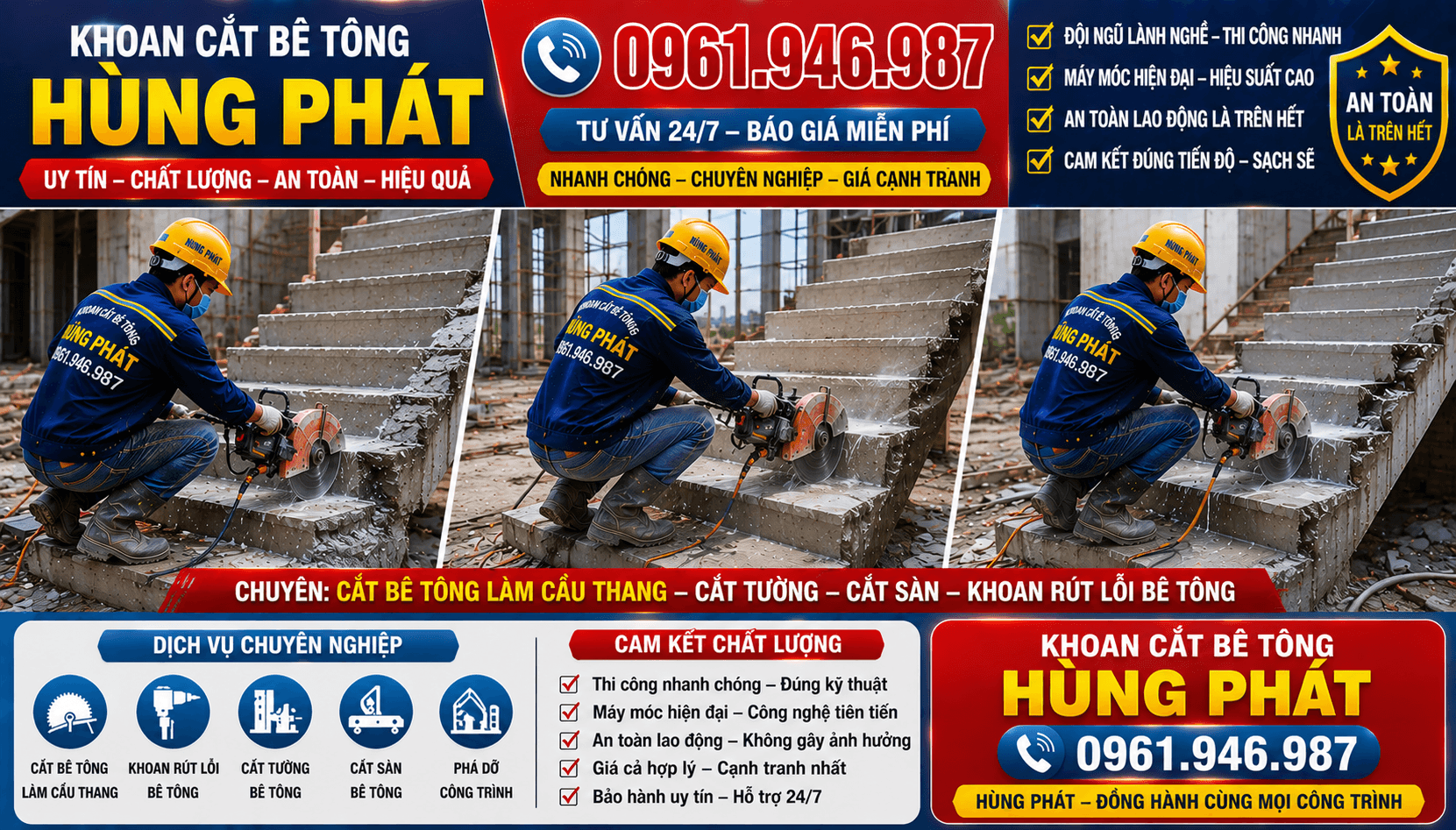 Đục Nền Gạch Tại TPHCM