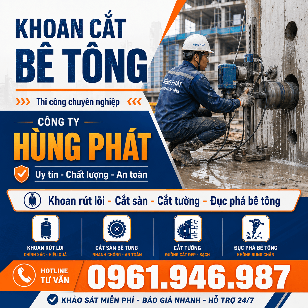 Đục Phá Xe Cơ Giới Tại Bình Dương Uy Tín