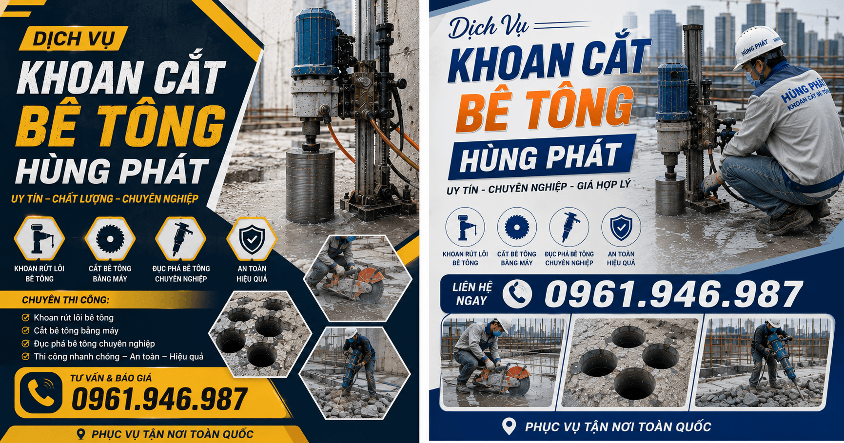 Đục Sàn Bê Tông Tại TPHCM An Toàn