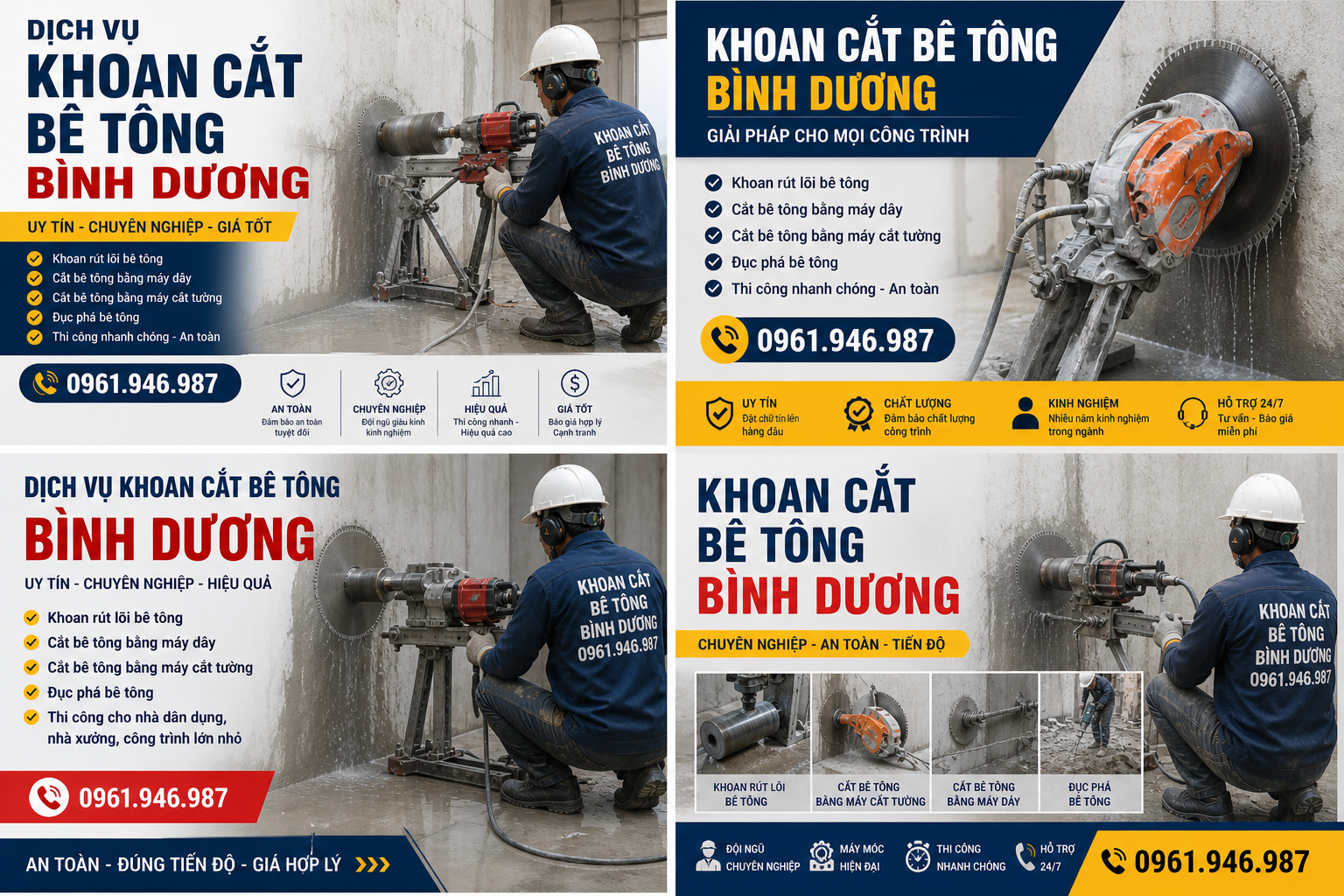 Khoan Cắt Bê Tông Bình Dương