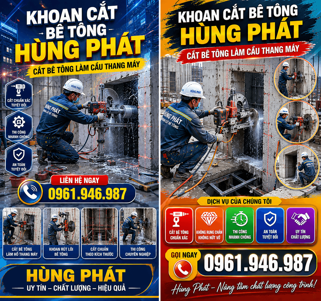 Khoan Cắt Bê Tông Quận 4