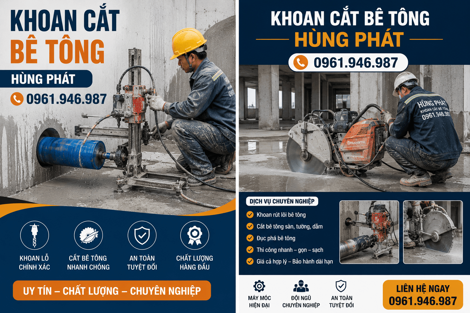 Khoan Cắt Bê Tông Tại Quận 4