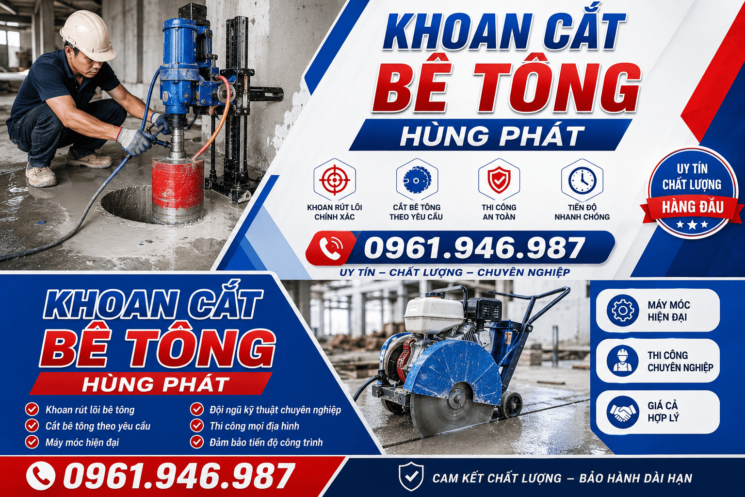 Khoan Cắt Bê Tông ở Quận 4
