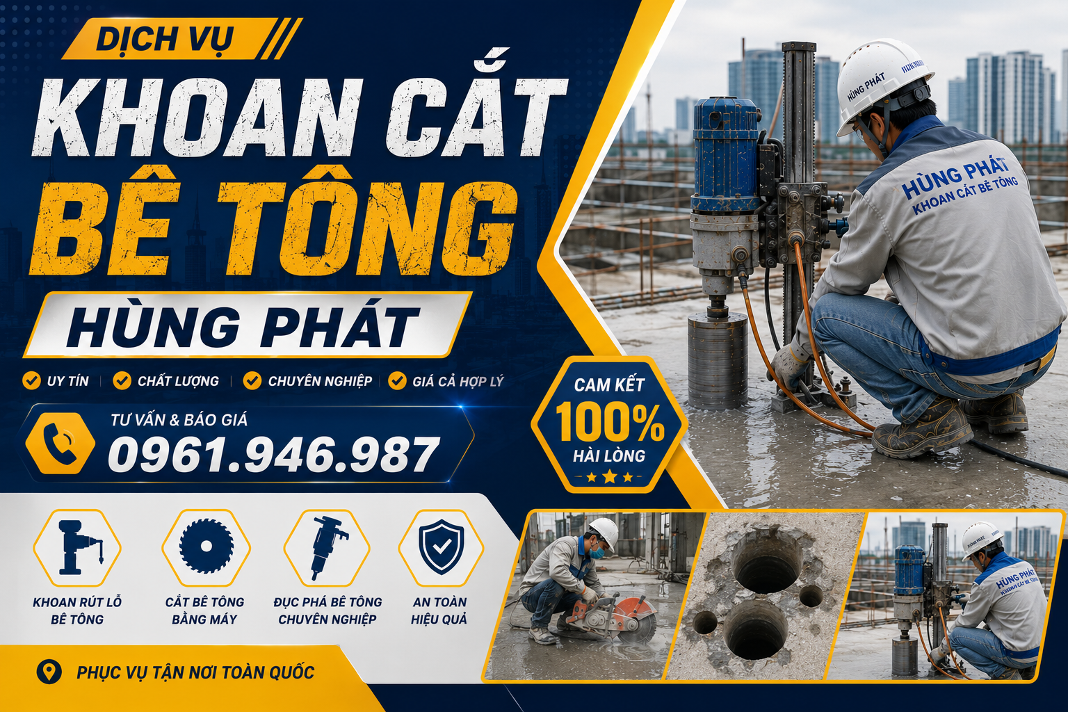 Khoan Cấy Bulong Tại TPHCM