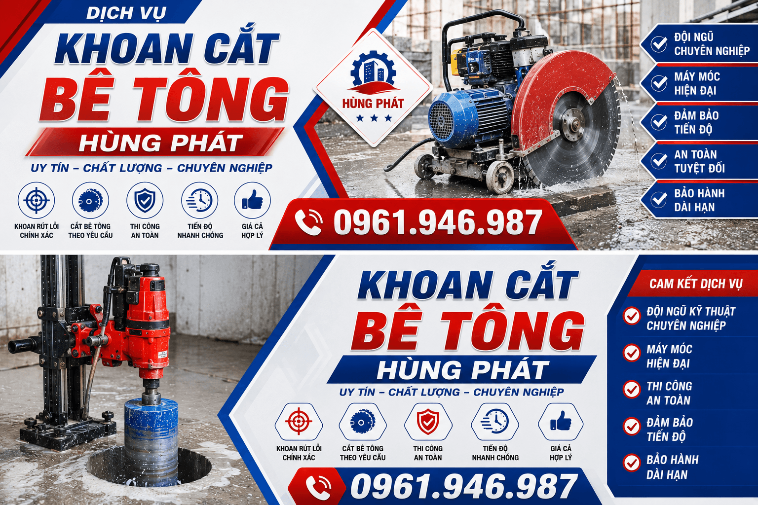 Khoan Cấy Thép ở Bình Dương