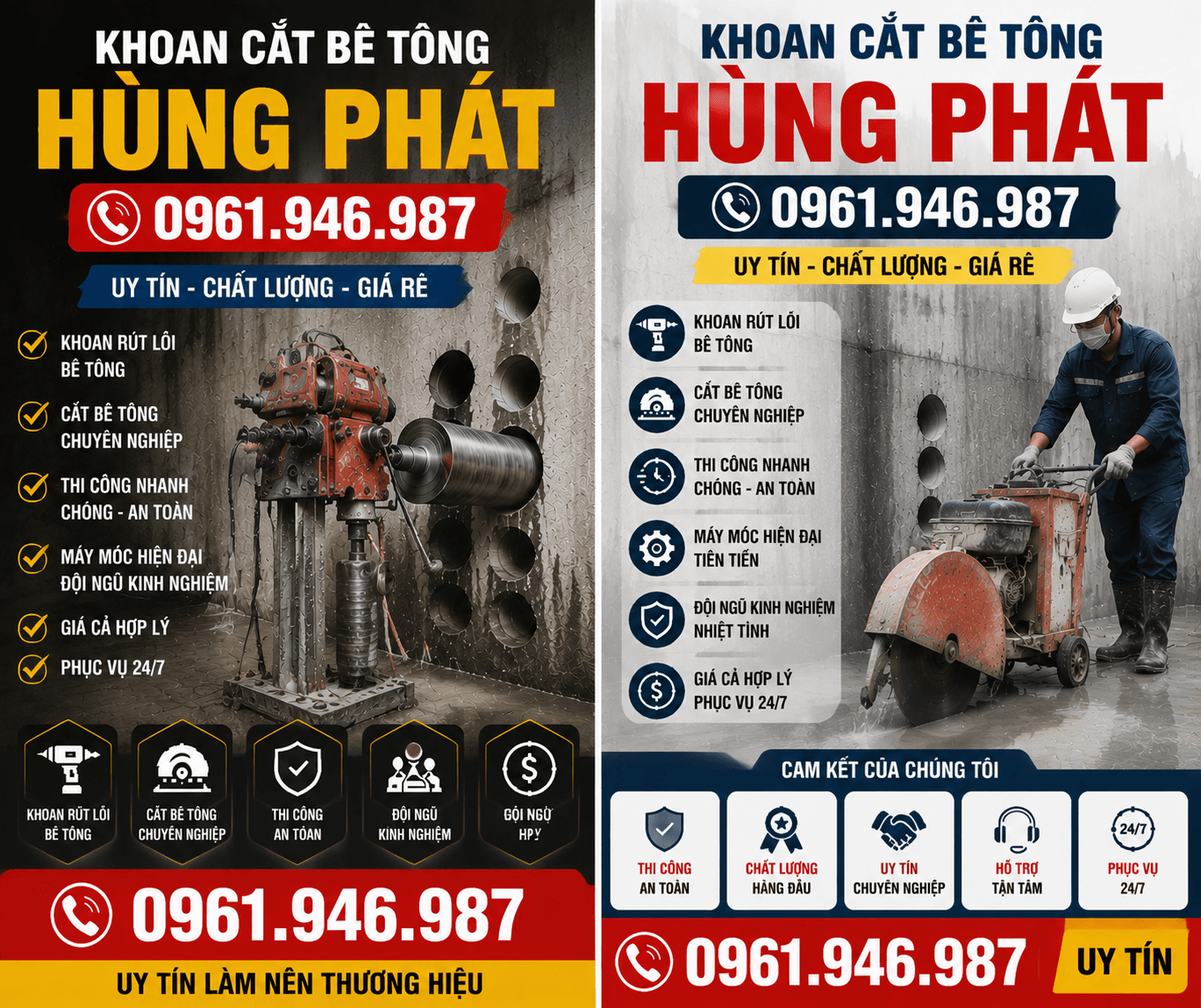Khoan Lỗ Lắp Máy Lạnh TPHCM