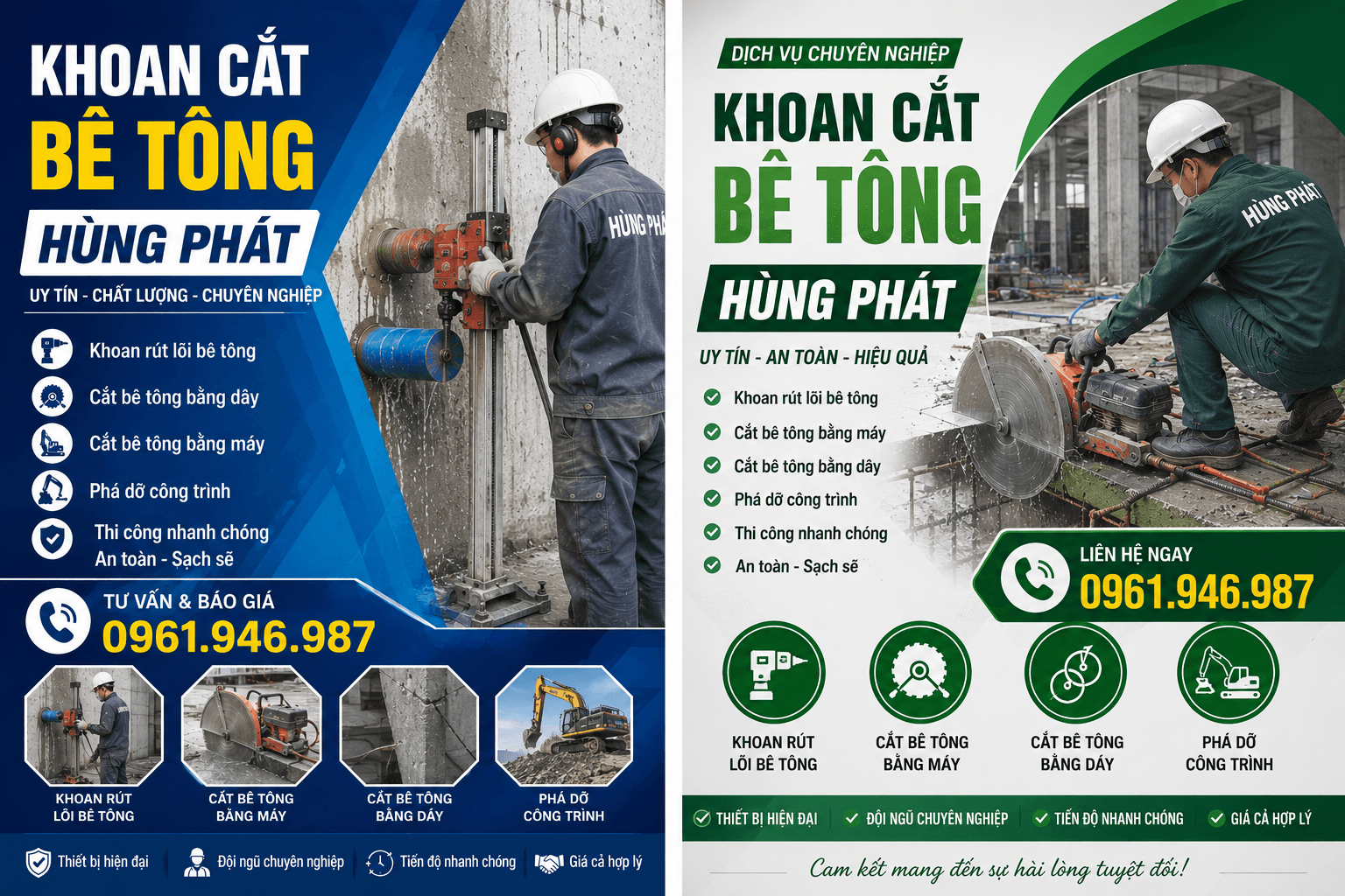 Khoan Lỗ Lắp Máy Lạnh Tại TPHCM