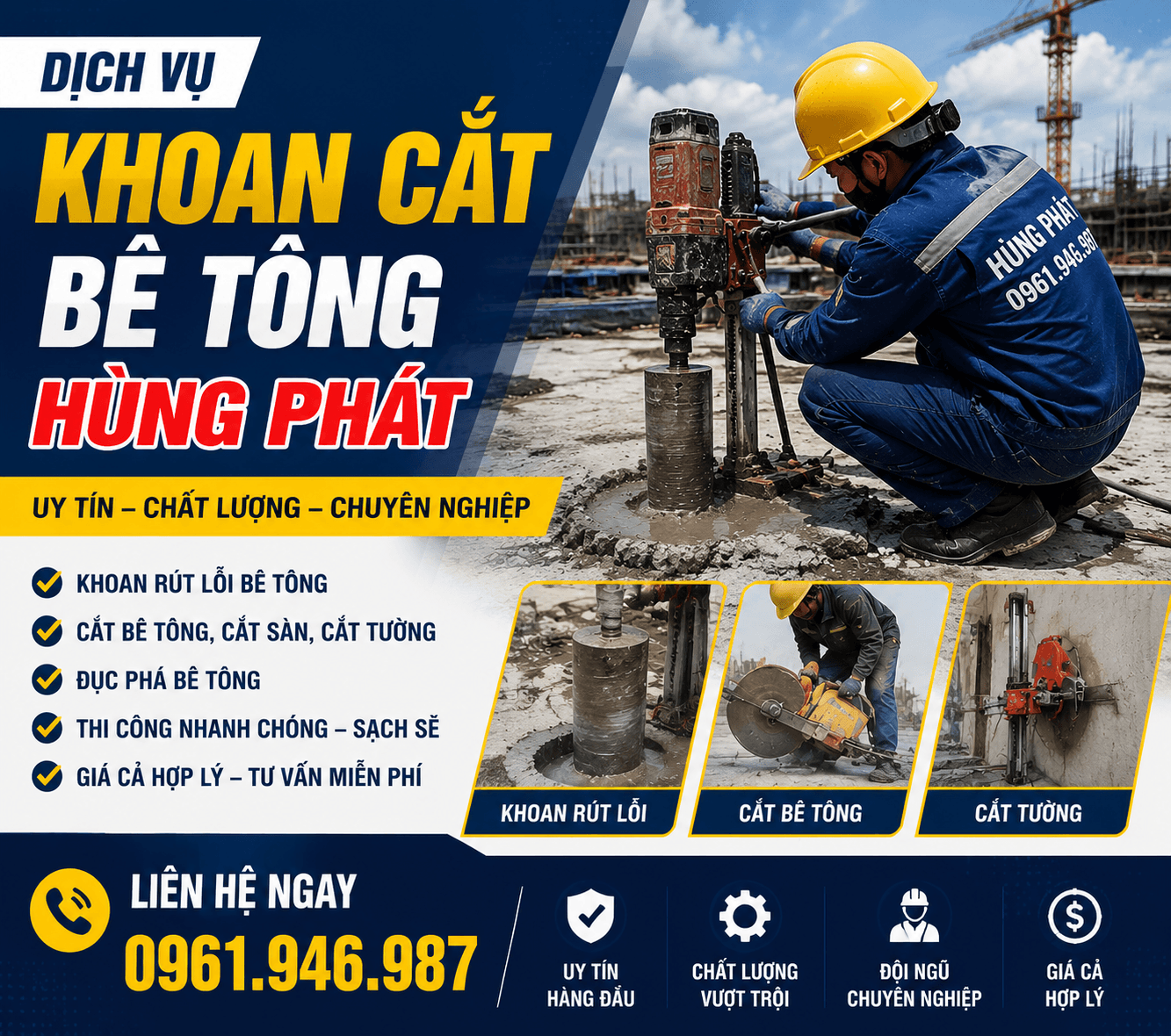 Phá Nền Gạch ở TPHCM