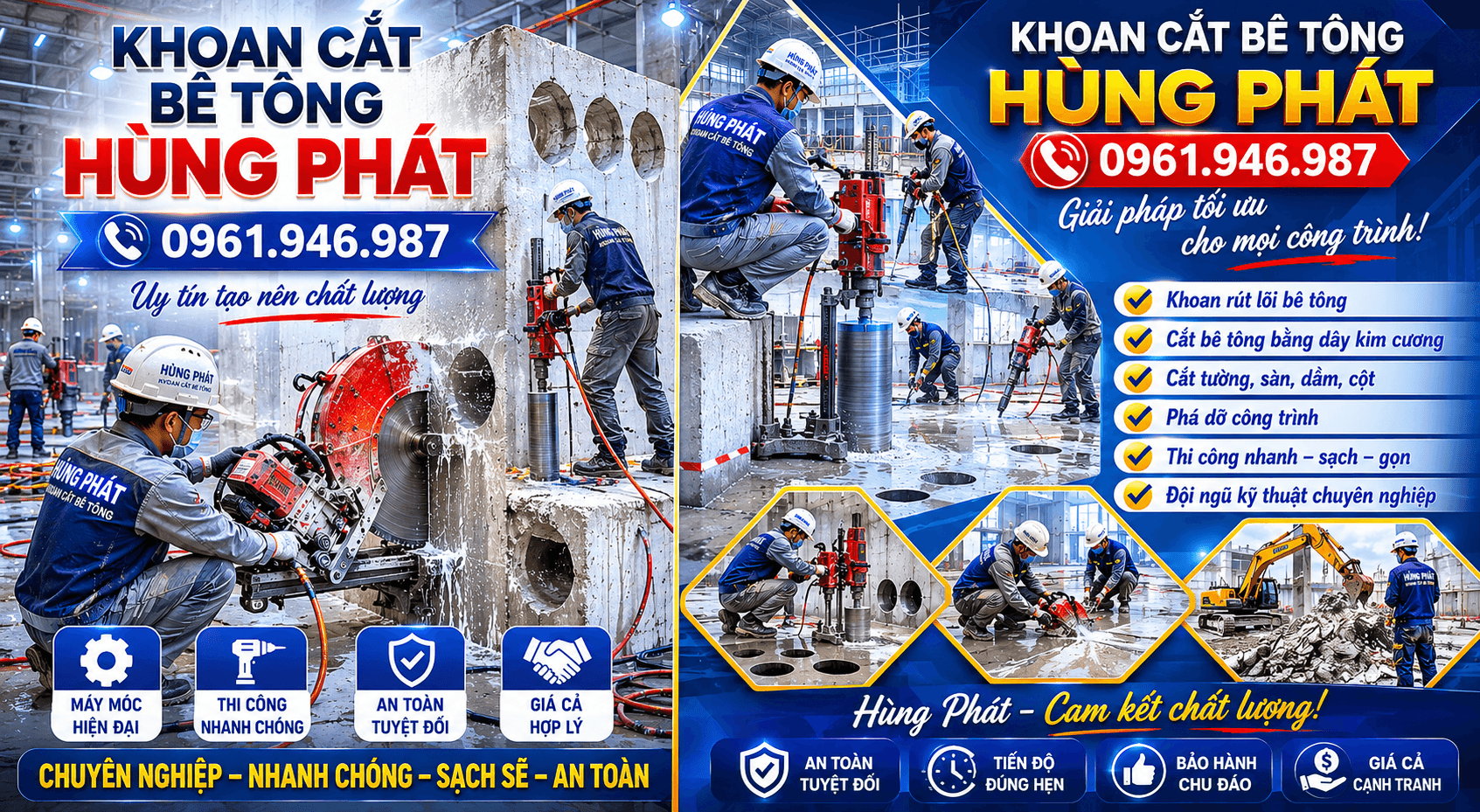 Khoan Cắt Bê Tông