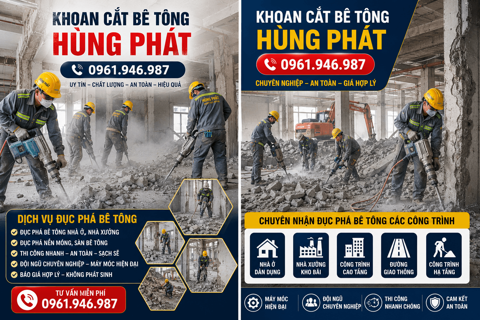 Khoan Cắt Bê Tông