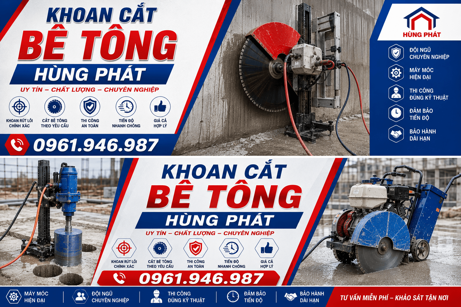 Khoan Cắt Bê Tông