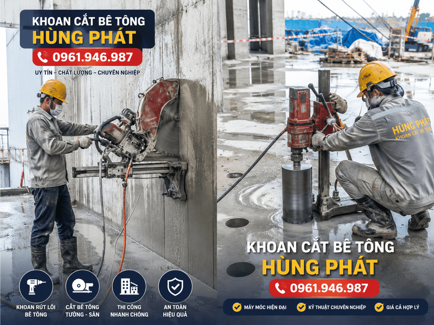 Khoan Cắt Bê Tông Bạc Liêu