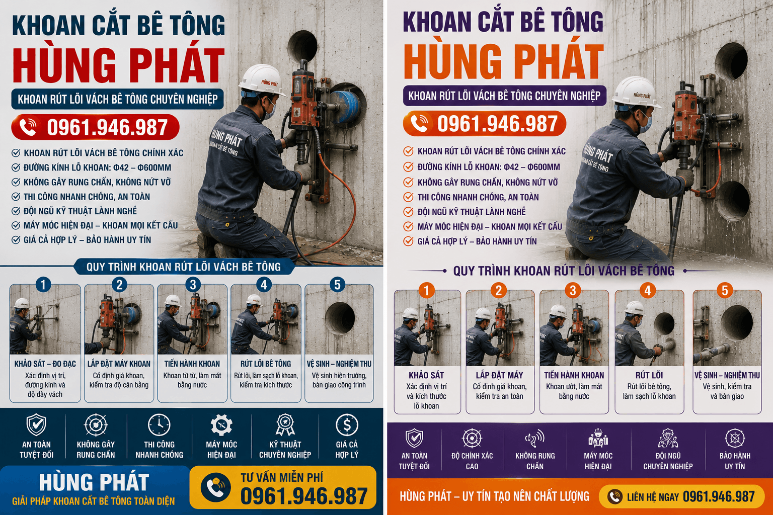 Khoan Cắt Bê Tông Hóc Môn
