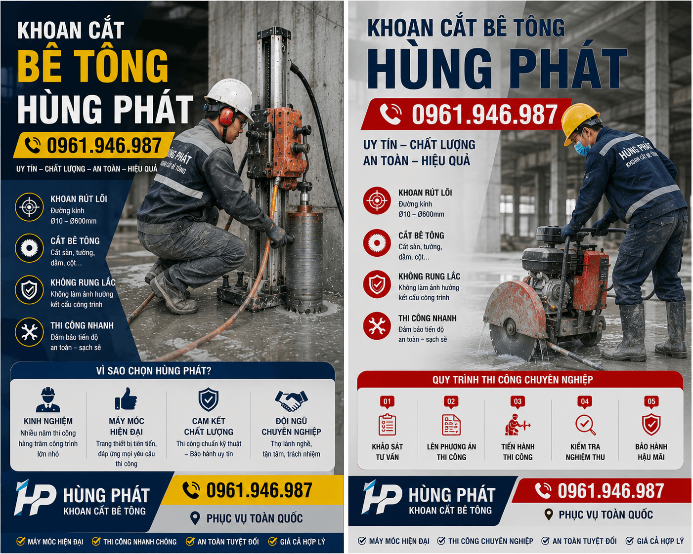 Khoan Cắt Bê Tông Tại Huyện Nhà Bè