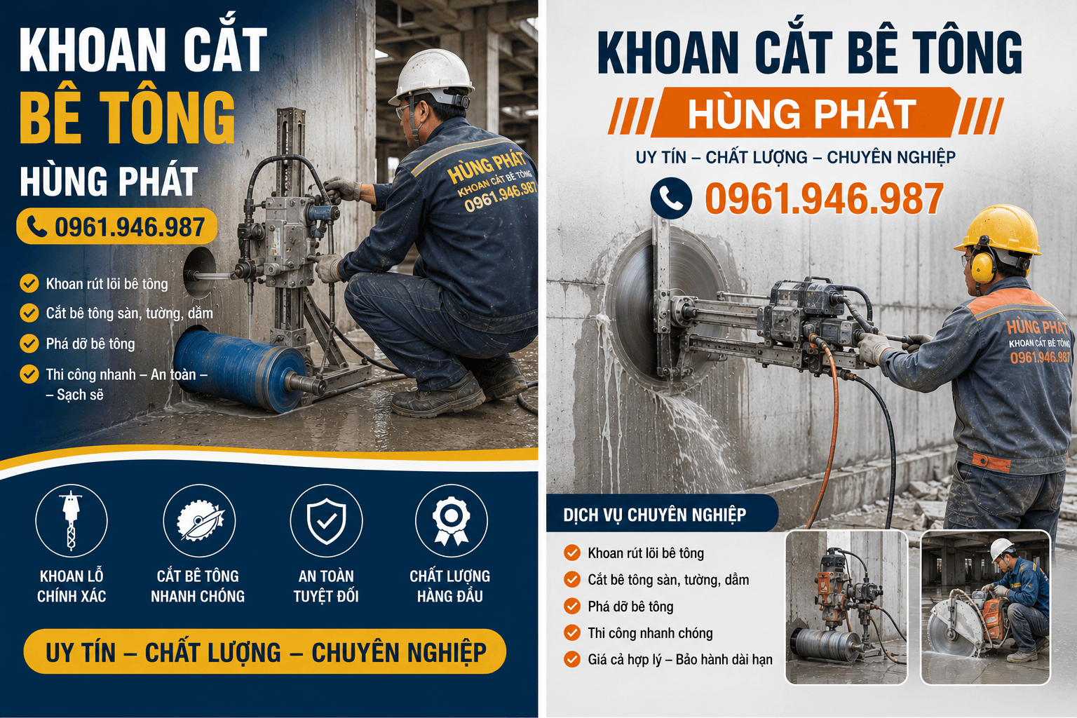Khoan Cắt Bê Tông Tại Tân Bình