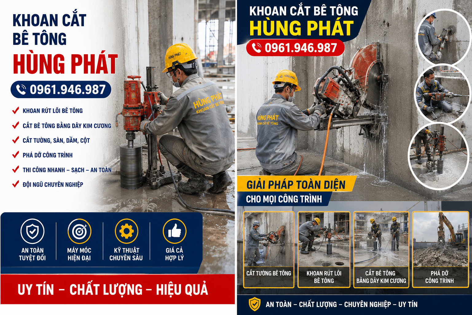 Khoan Cắt Bê Tông Tại Thủ Đức