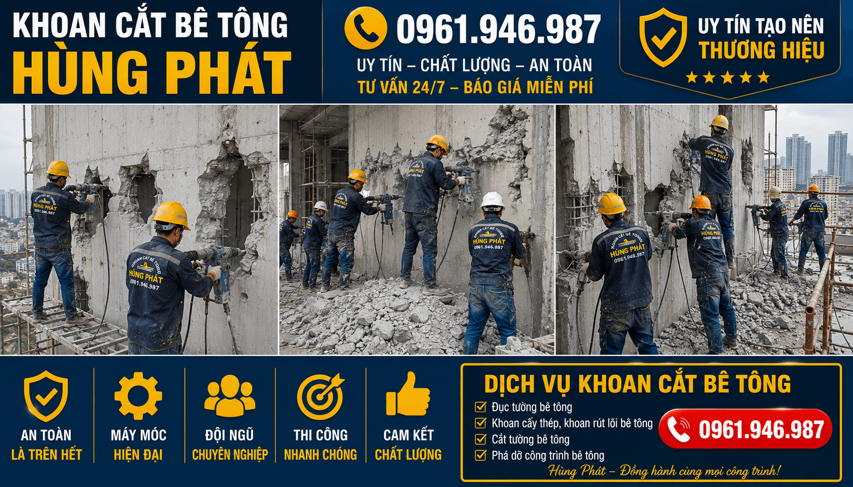 Khoan Cắt Bê Tông Thủ Đức