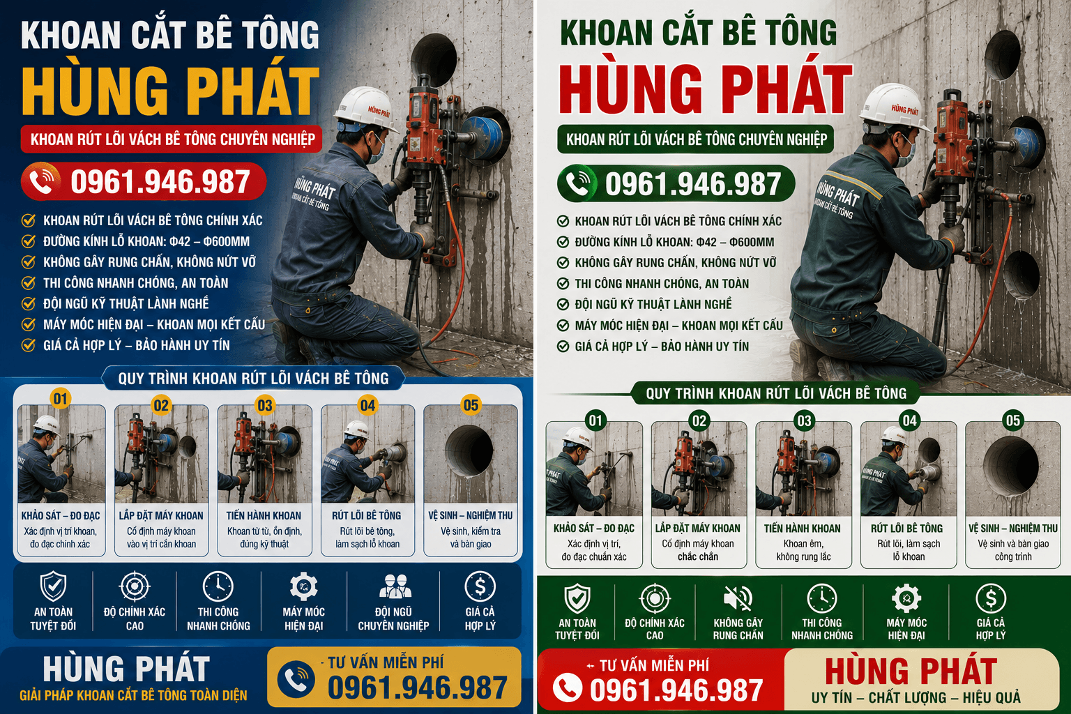 Khoan Cắt Bê Tông ở Cần Giờ