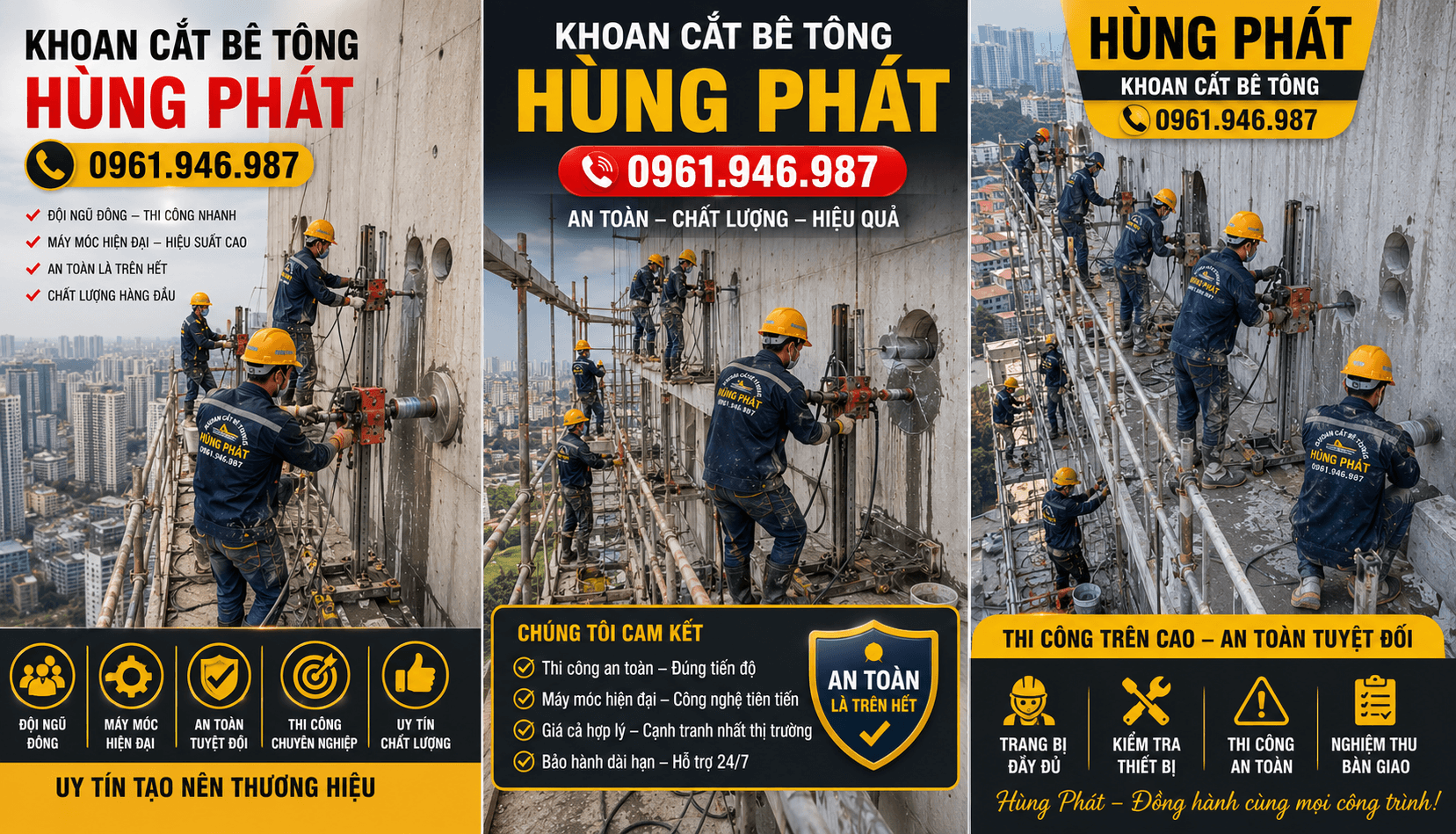Khoan Cắt Bê Tông ở Đà Lạt