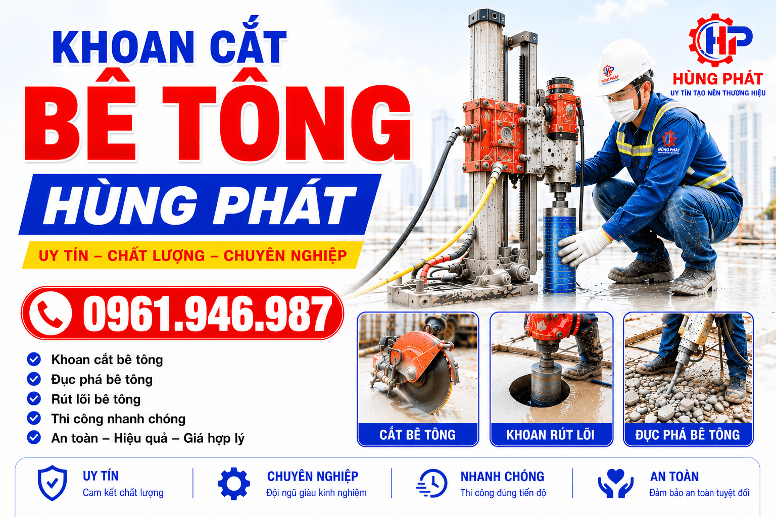 Cắt Rãnh Ramp Dốc