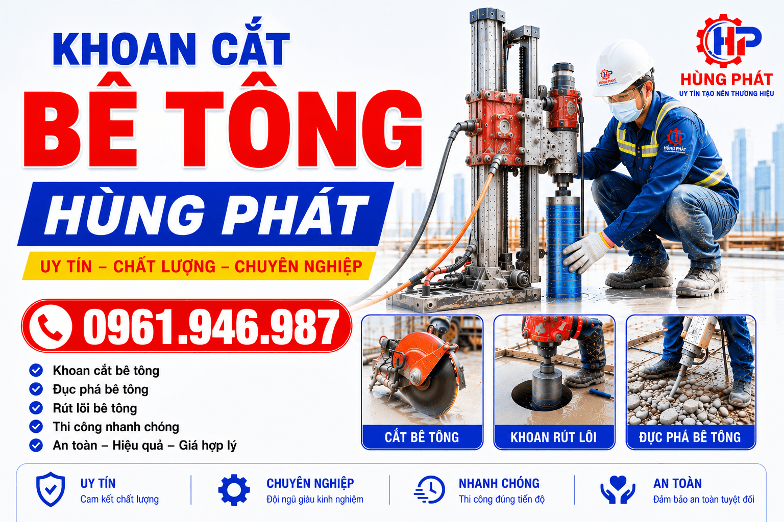 Cắt Rãnh Ramp Dốc