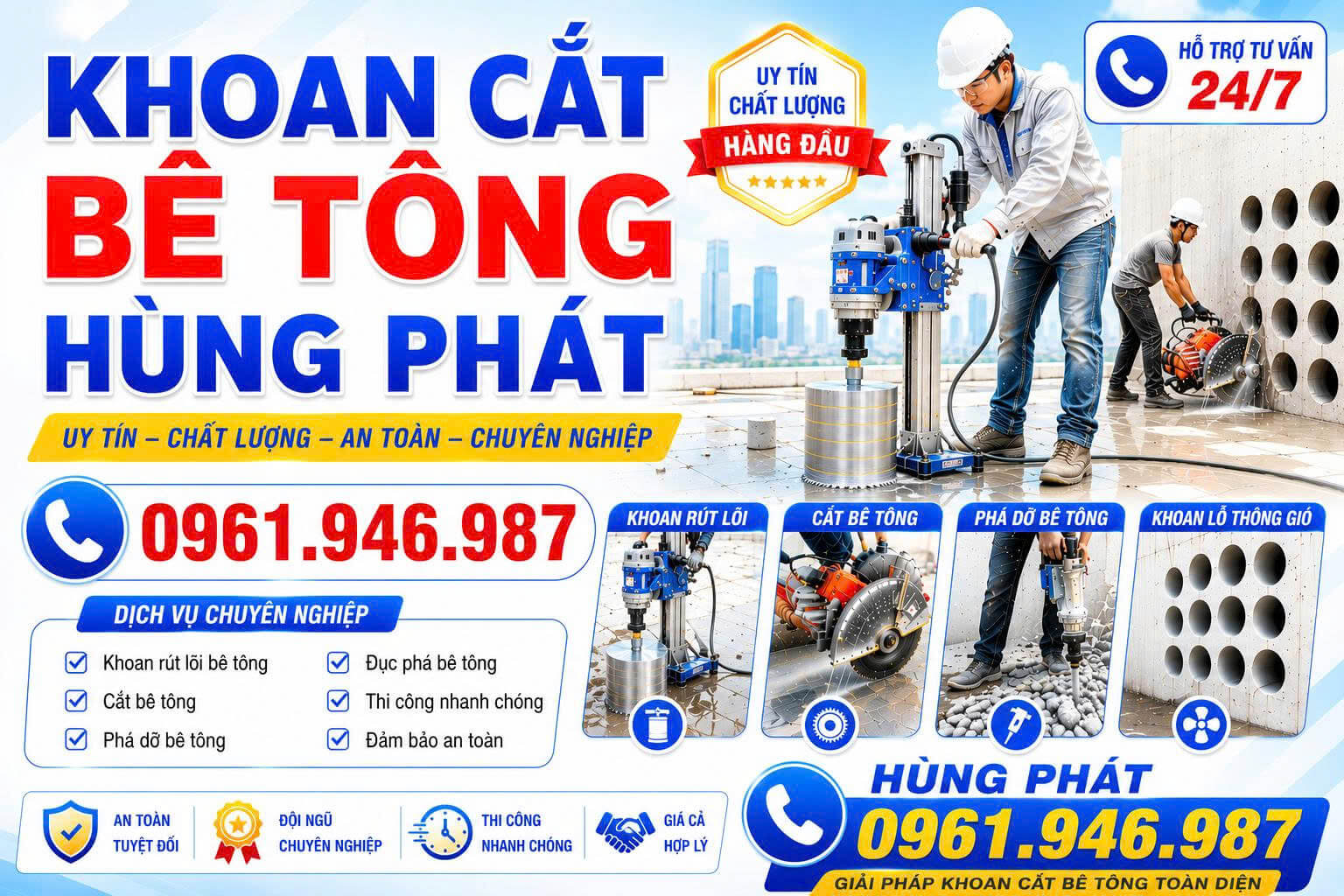 Cắt Rãnh Ramp Dốc Quận 11