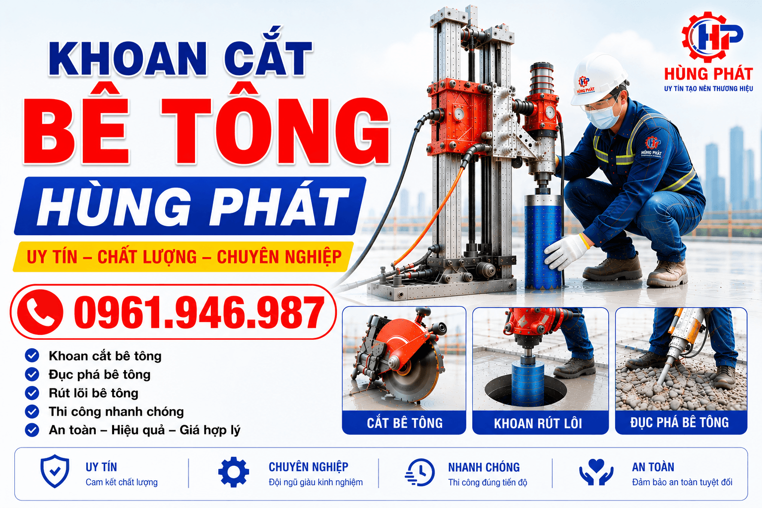 Cắt Rãnh Ramp Dốc Tại Quận 3