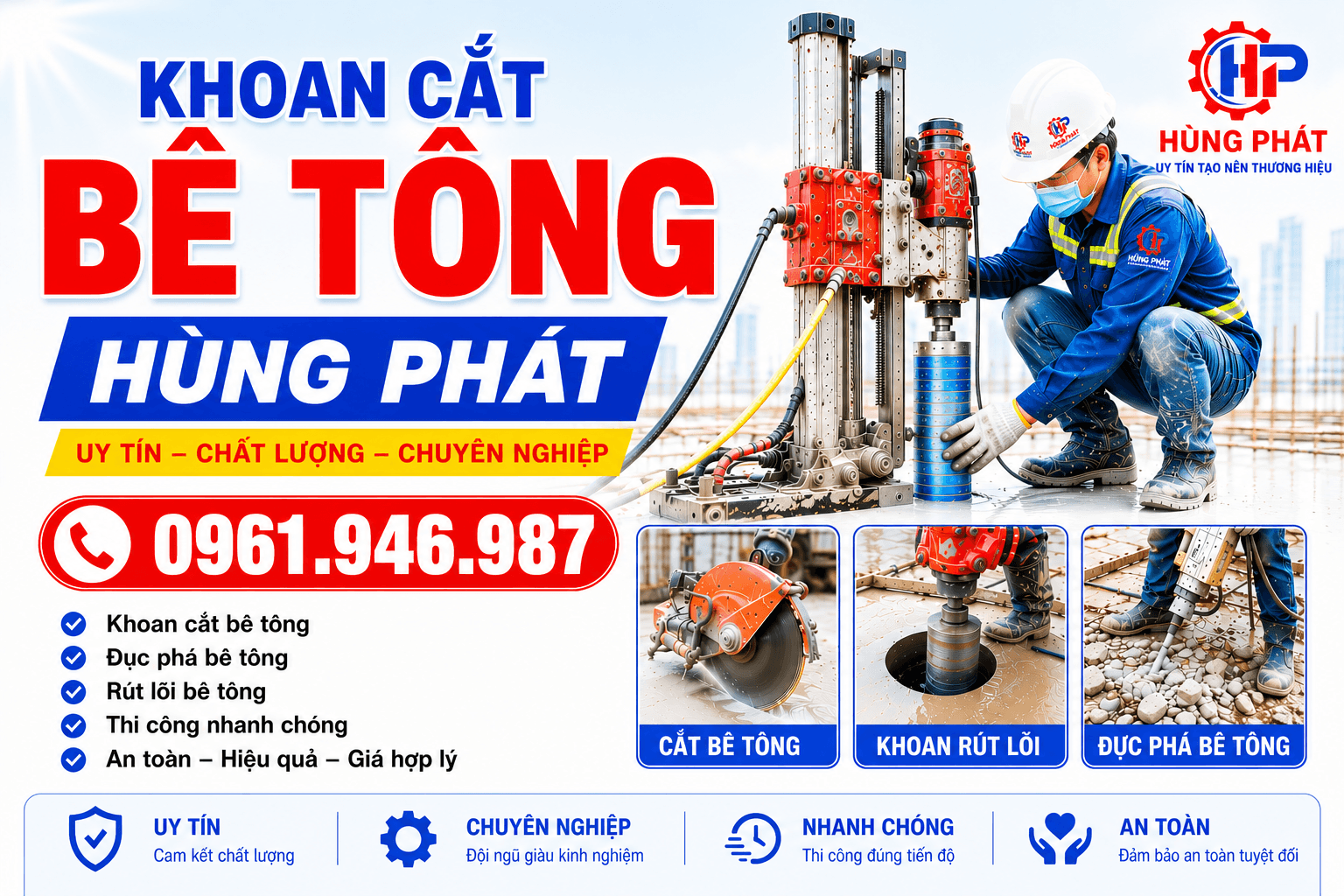 Cắt Rãnh Ramp Dốc Tại Quận 6