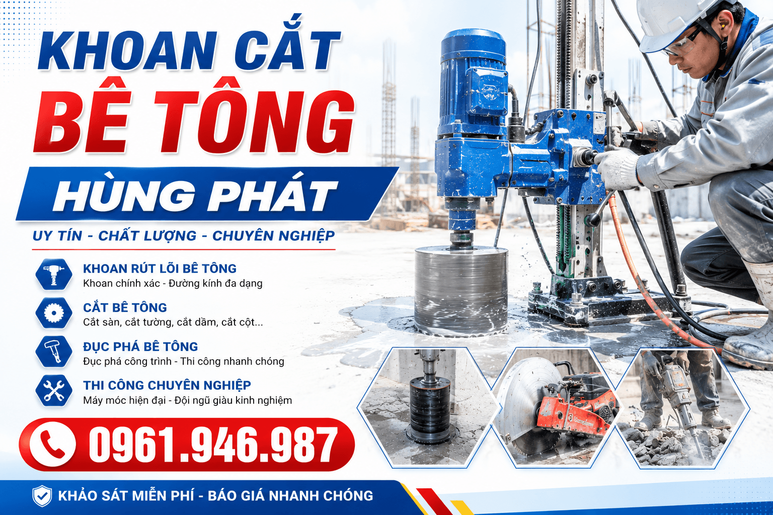 Cắt Rãnh Ramp Dốc ở Quận 1
