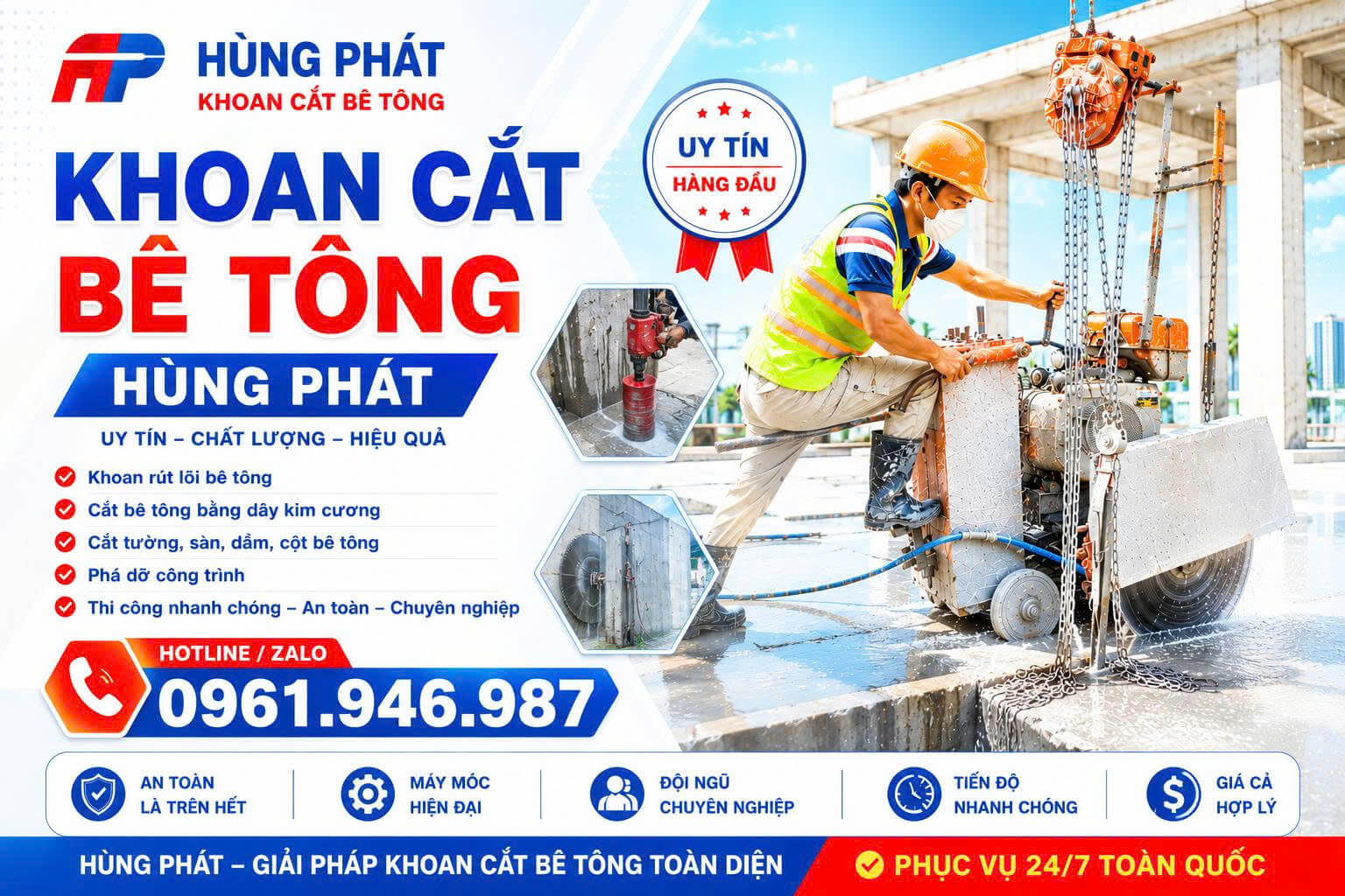 Cắt Rãnh Ramp Dốc ở Quận 11