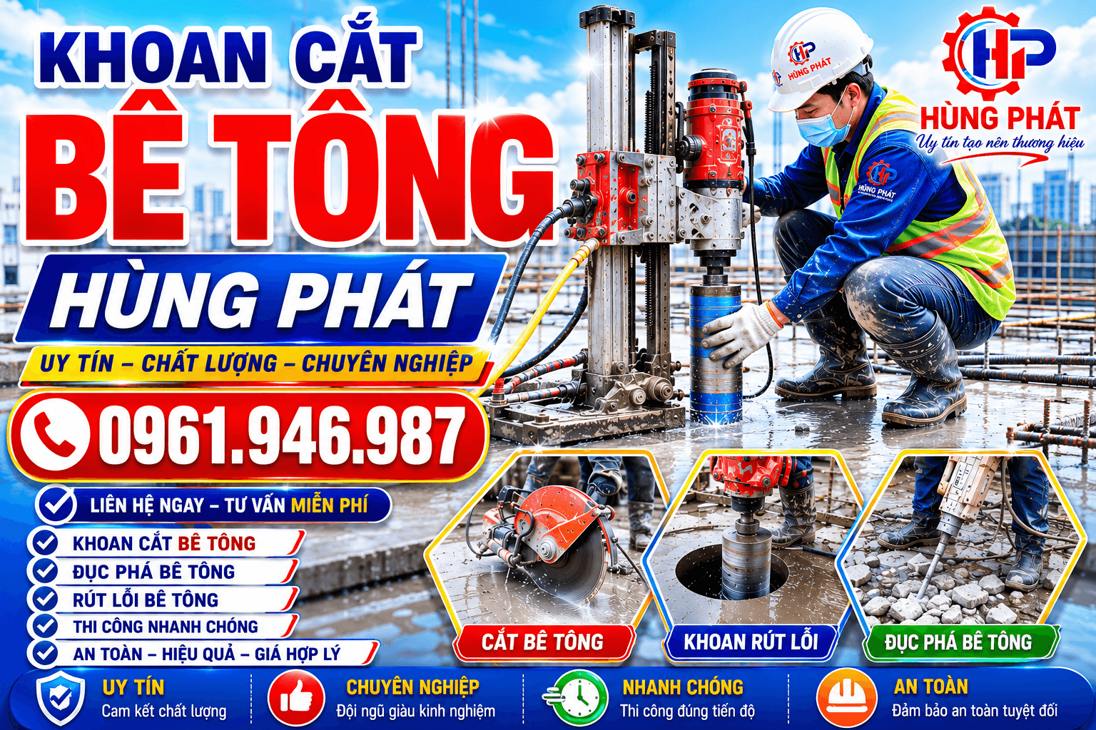 Cắt Rãnh Ramp Dốc ở Quận 12
