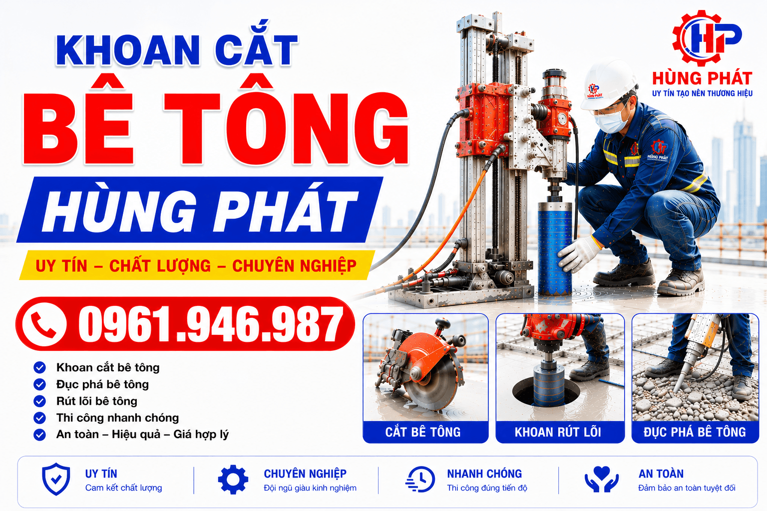 Cắt Rãnh Ramp Dốc ở Tại Quận 3