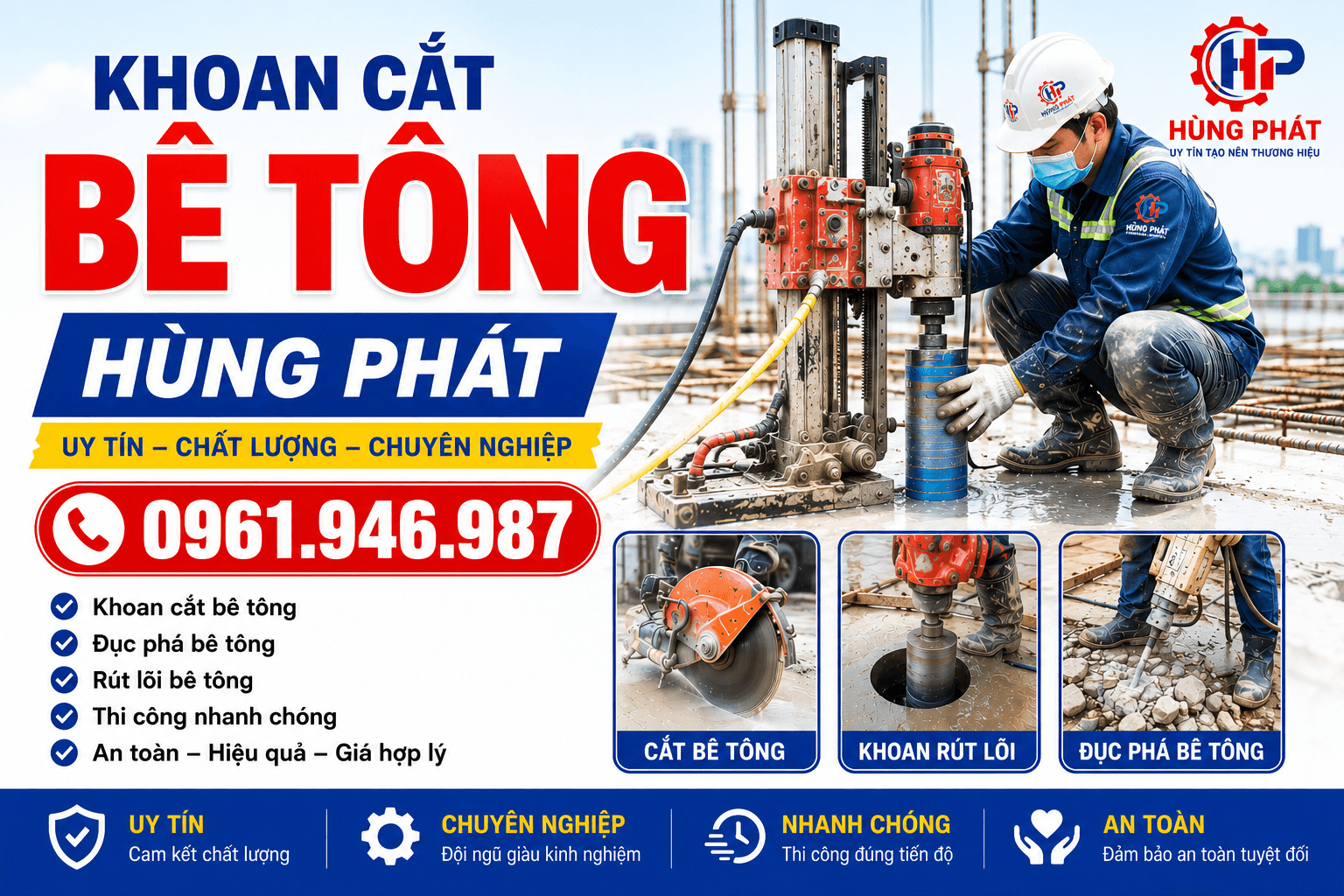 Cắt Rãnh Ramp Dốc ở Tại Quận 6