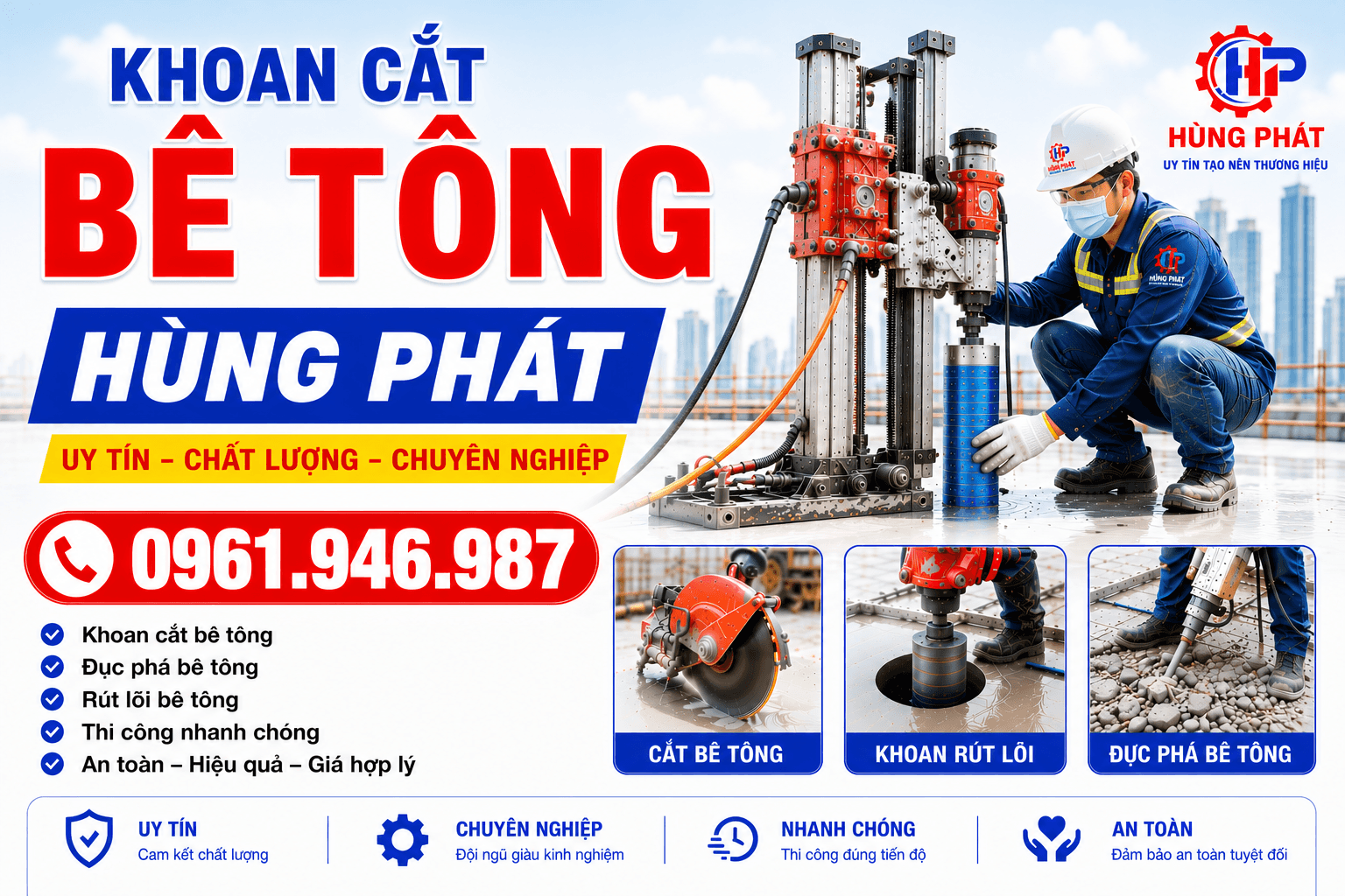 Cắt Rãnh Ramp Dốc ở Tại Quận 7