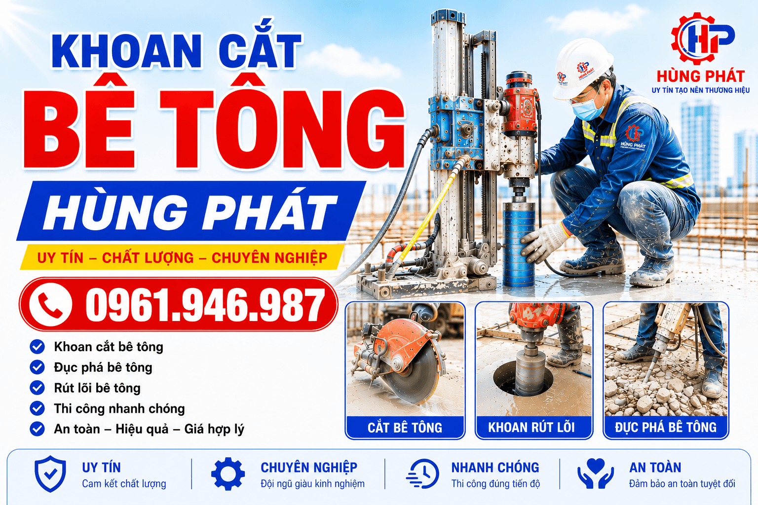 Cắt Rãnh Ramp Dốc