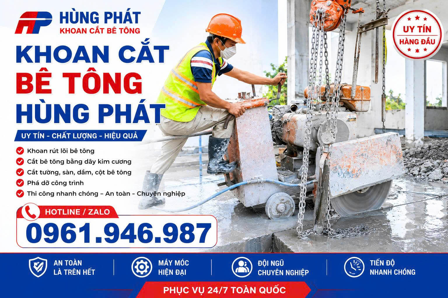 Cắt Rãnh Ramp Dốc