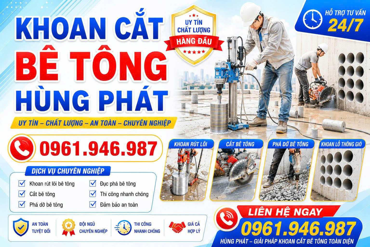 Cắt Rãnh Ramp Dốc Vũng Tàu