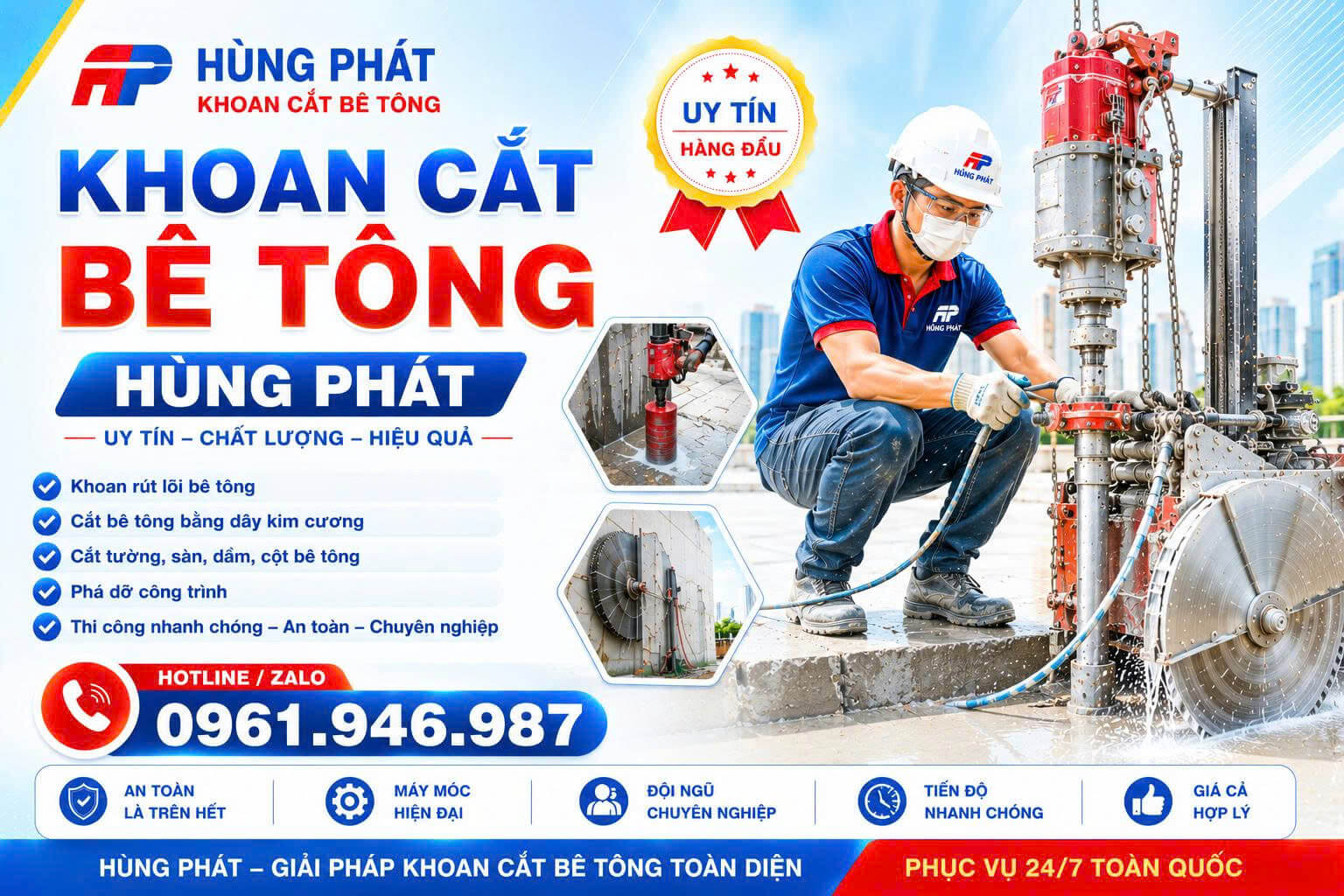 Cắt Rãnh Ramp Dốc ở Tại Vũng Tàu