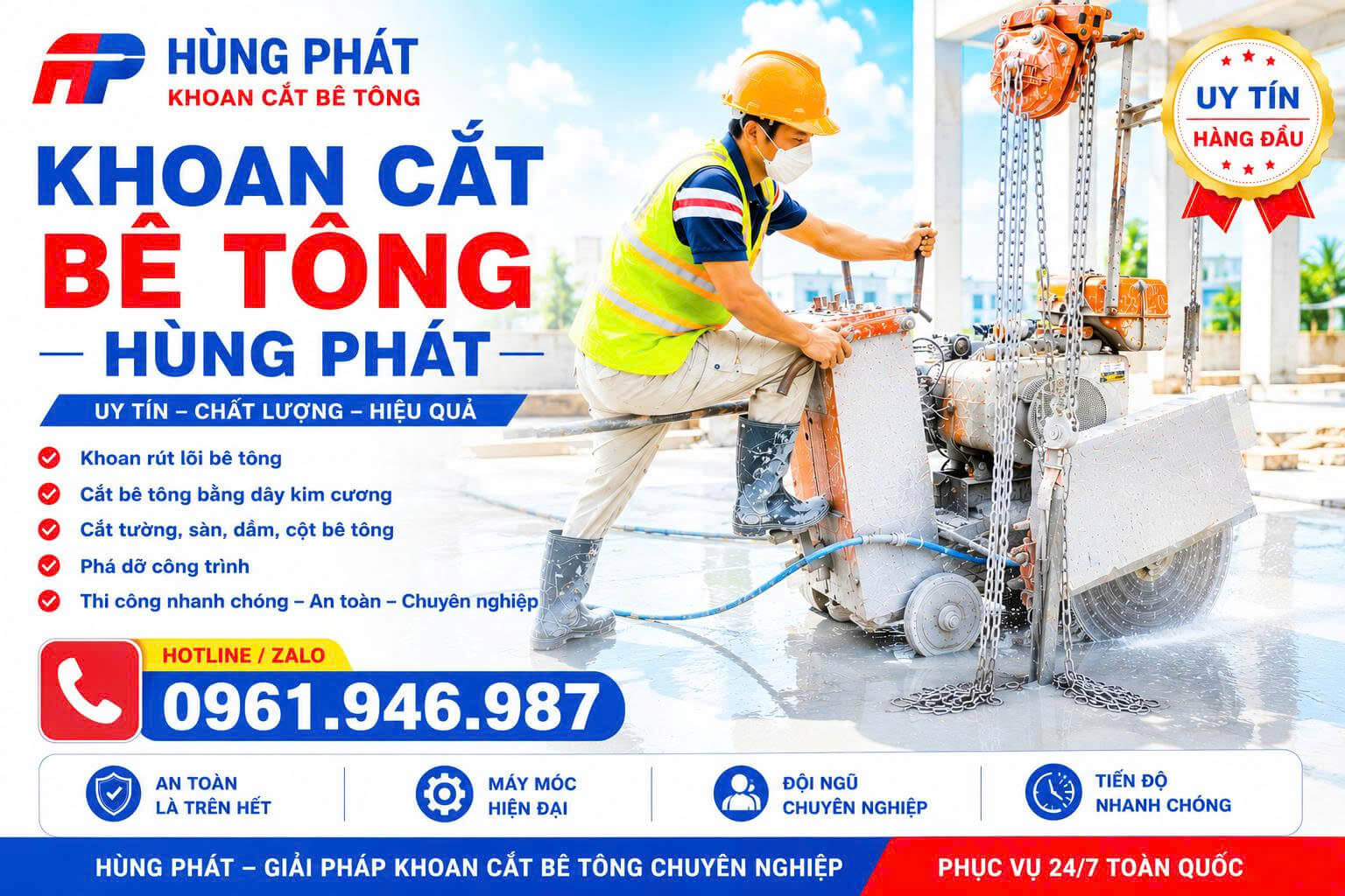 Cắt Rãnh Ramp Dốc